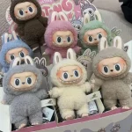 POPMArts LABUBUS Heart-Beating Macarons Vinyl Face Series Hot Selling Trendy PVC Toy Figure Blind Box - 图片 4