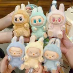Labubu Monster Box Toy Sit-Down Party Series Vinyl Plush Doll Blind Box Model Pack Key Chain Gift Tabletop Decoration - 图片 6